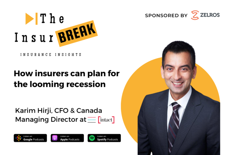 How insurers can plan for the looming recession – Q&A with Karim Hirji, CFO and Canada Managing Director at Intact Venture