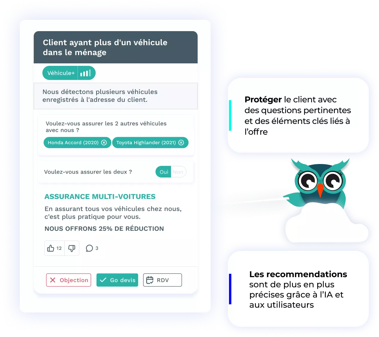 Detect Visual / Right part / Responsive