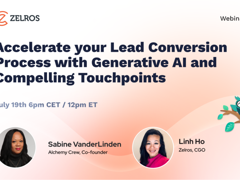 Webinar: Accelerate your lead conversion process with Generative AI and Compelling Touchpoints