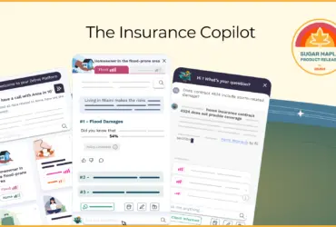 Introducing The Insurance Copilot : Empower your agents with insurance-specialized Gen AI.