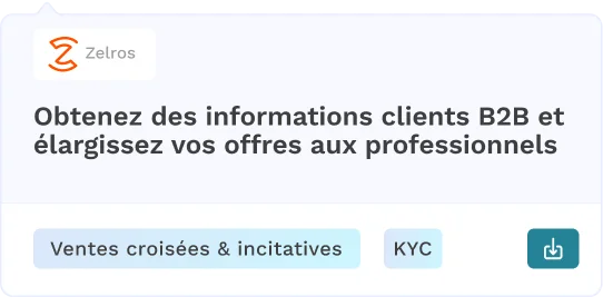 Obtenez des informations clients B2B