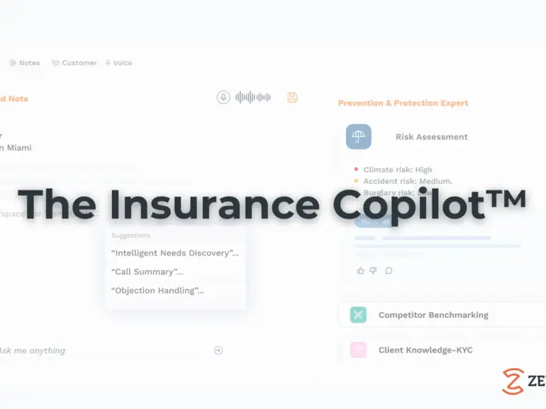 Zelros – The Insurance Copilot™: Equipez vos agents sans plus attendre