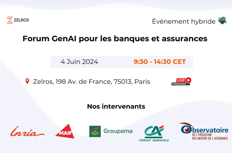 Forum GenAI pour les banques et assurances